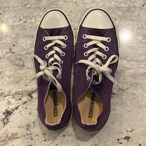 Converse All-stars Purple Sneakers